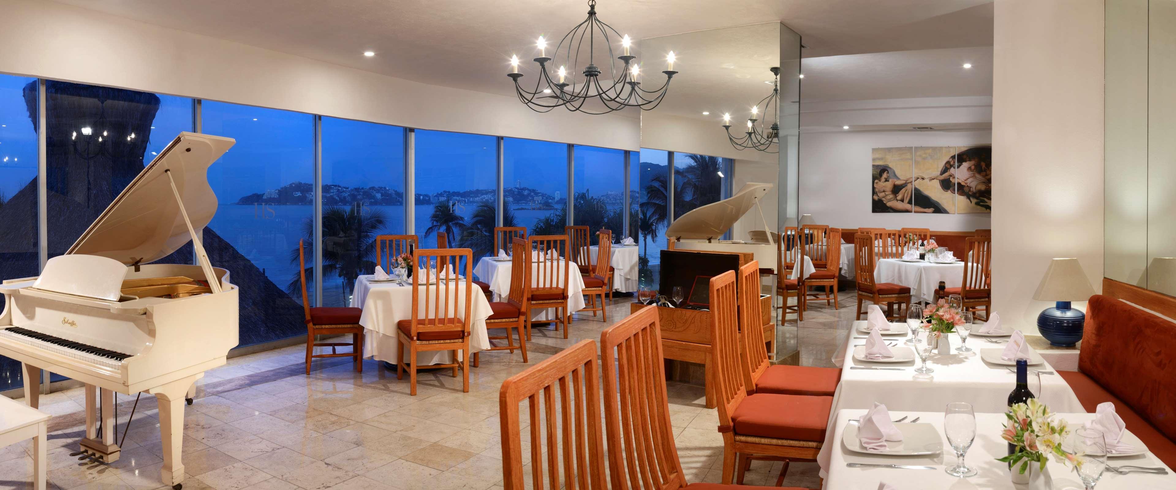 Hs 홋손 스마트 아카풀코 호텔 외부 사진 Restaurant at the hotel