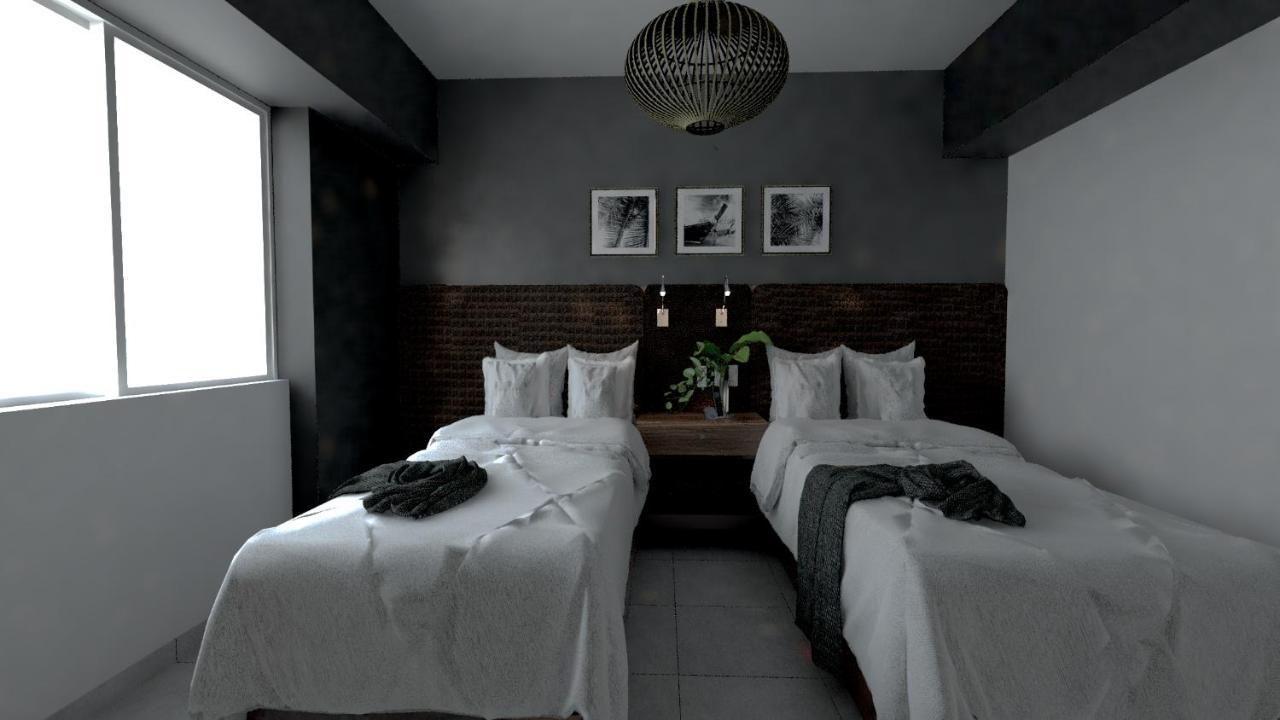 Hs 홋손 스마트 아카풀코 호텔 외부 사진 3D rendering of a bedroom